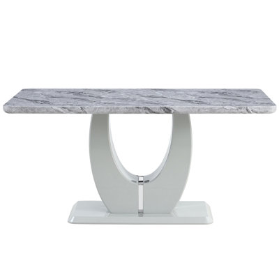 Vesta 63" Rectangular Wood Dining Table