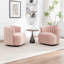 Fauteuil demi-tonneau pivotant Stanford-1183807962