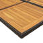  Patio Dining Set Set Of 10 Black, Brown, Cream White