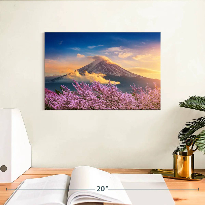 Mont Fuji, Alvord, H 8 po x l 12 po