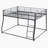 Ariatna Metal Floor Bunk Bed Over