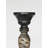 9'' H Wood Tabletop Candlestick