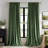 Luxury Velvet Blackout Thermal-Insulated Curtains. Room Darkening 75%-95% Rod Pocket Back Tab Drapes for Living room Bedroom (set of 2)-2119318724-2119318723