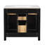 Ensemble de meuble-lavabo 72 po avec lavabo en céramique, meuble-lavabo simple autoportant moderne à 4 tiroirs et 2 armoires, meuble de rangement pour la salle de bain, ensemble de meuble-lavabo à cadre en bois massif-1192653672