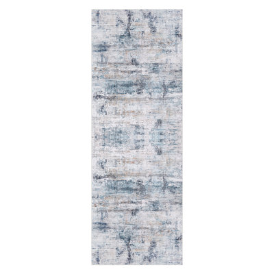 Tapis Bungalow Rose lavable à la machine, doux et durable, envers antidérapant, tapis résistant aux taches pour la chambre à coucher, le salon, la salle à manger, les endroits très passants, certifié GRS écologique.