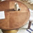 Walnut Round Solid Wood Dining table-1272112195