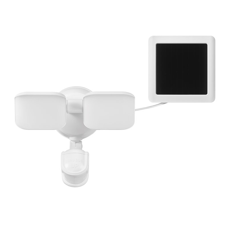 Projecteur extérieur de sécurité à DEL 8 watts avec détecteur de mouvement, Blanc