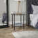 Ceno Glass Top End Table