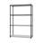 TRINITY EcoStorage 4-Tier Steel NSF Wire Shelving Unit w/ Liners (36 in. W x 14 in. D)-657777247