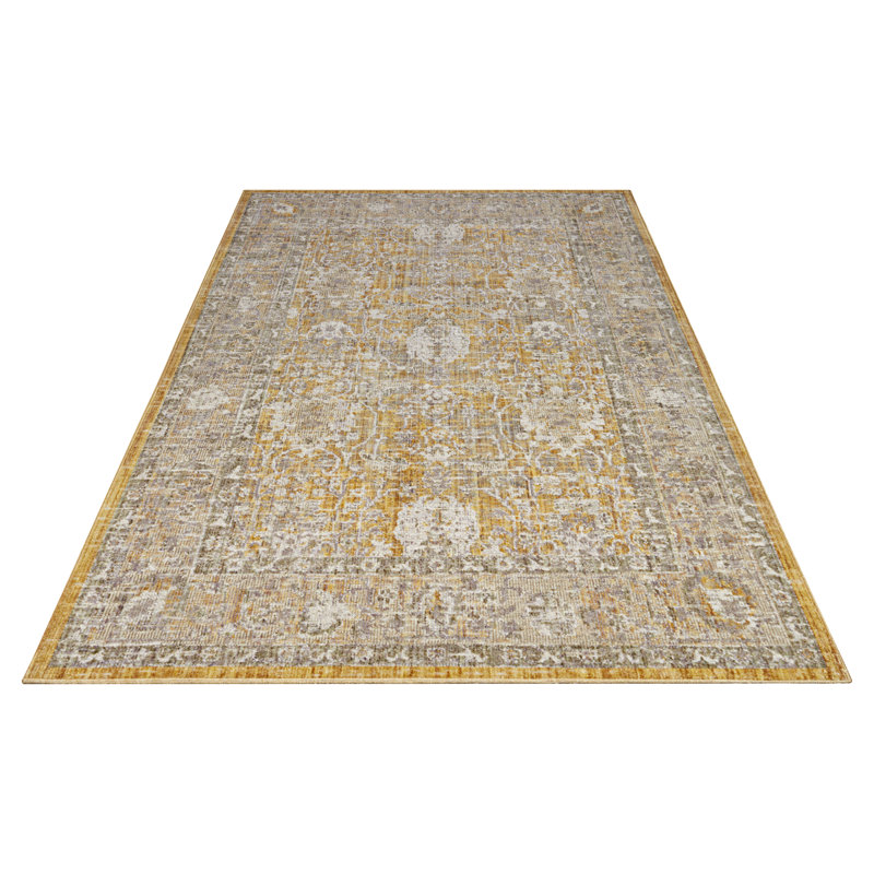 Luxor Gold Indoor/Outdoor Rug, Rectangle 190 x 280 cm