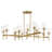 16-Light Chandelier in Brass-1470853207