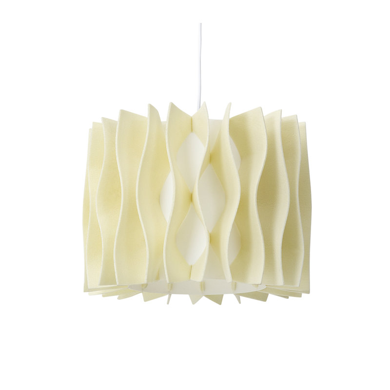 Trevin 1 - Light Unique/Statement Pendant, Creme