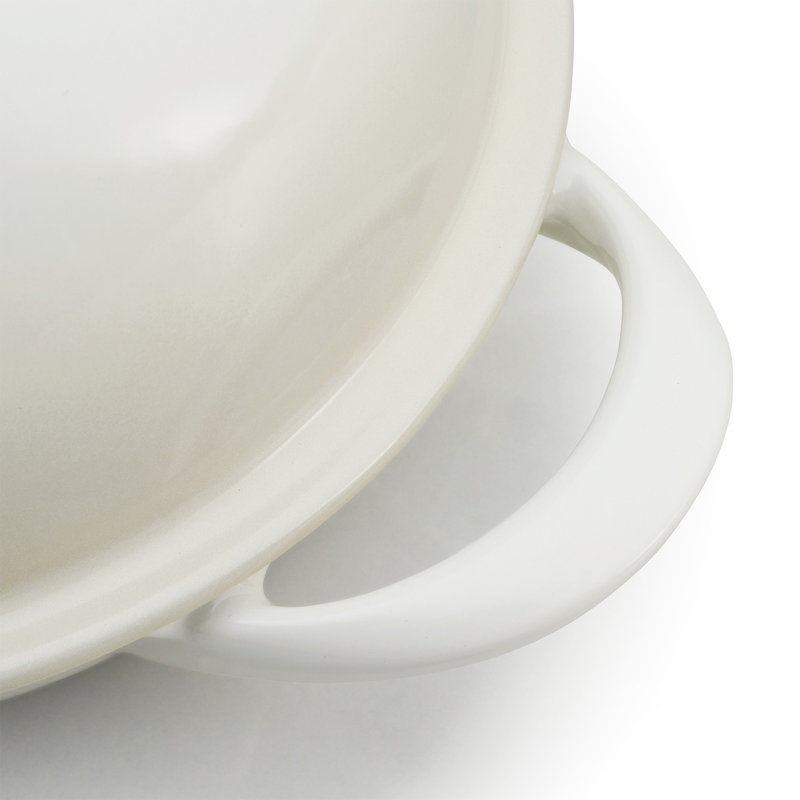 Tramontina Enamelled Cast Iron Bread Oven 24 cm, White