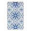 Luthan Cotton Oriental Area Rug in Blue