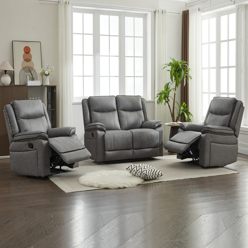 Manual Reclining Living Room Sets Suite Recliner Couch Living Room Sets