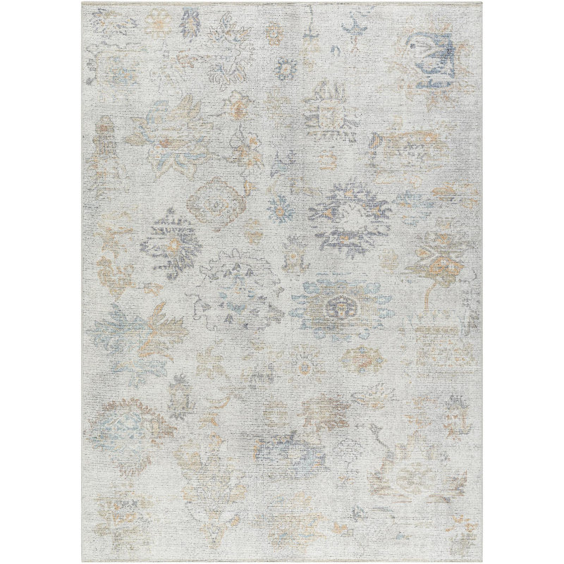 Our PNW Home x Livabliss Vintage Traditional Oriental Boho Light Brown Area Rug, Rectangle 10' x 14'