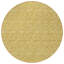 Tapis d'intérieur rond 8 po