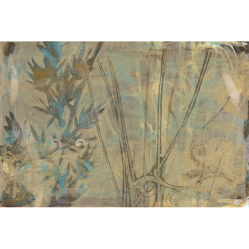 Layers On Bamboo I 1 Piece Wrapped Canvas Wall Art, 61cm H x 91cm W