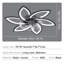 Ventilateur de plafond avec lumières, ventilateur de plafond à profil bas avec lumières, ventilateur de plafond à intensité variable moderne-93885084