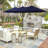 15X9Ft Rectangular Market Umbrella-44422242
