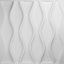 Panneaux muraux blancs H 19,625 po x l 19,625 po (paquet de 10)