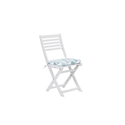 Ahile 2 - Person Acacia Wood Patio Dining Set with Square Table , Cushions Included
