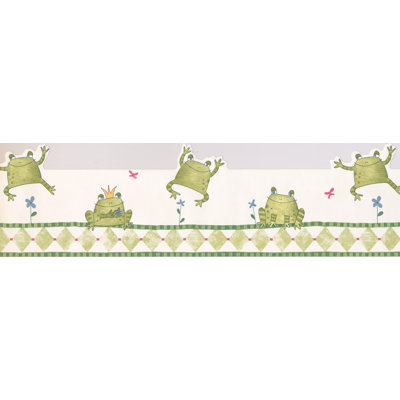 Bordure murale grenouilles