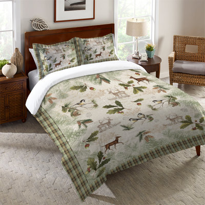 Woodland Forest Cotton Pillow Sham