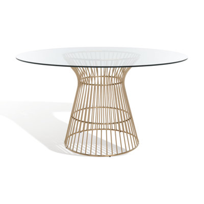 Round Glass Dining Table