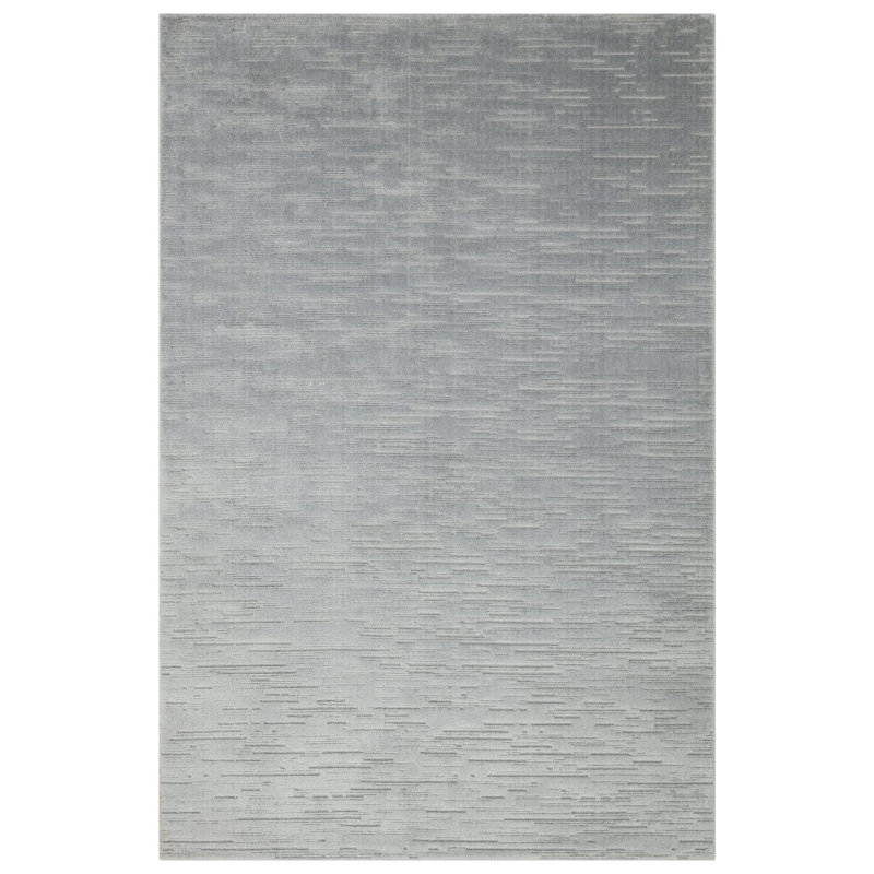 Luxurious Grey Carpet, 6.6 x 9.5 Feet | 100% Micropolyester, 2300 Grams/Sq Meter | Machine Woven, 192,000 Thread Points | Easy Care: Vacuum & Spot Clean | Perfect for Living Room, Bedroom & Office Decor
