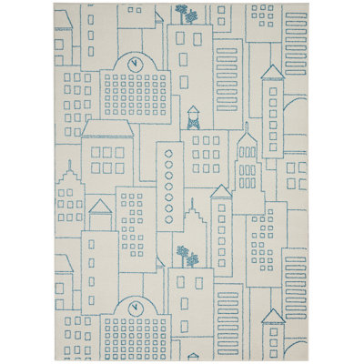 Tapis de zone ivoire Chunn