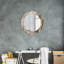 Huldar Glass Flat Wall Mirror