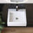 MEDUNJESS 19'' Small Wall Mount Bathroom Sink Vessel Bathroom Sink