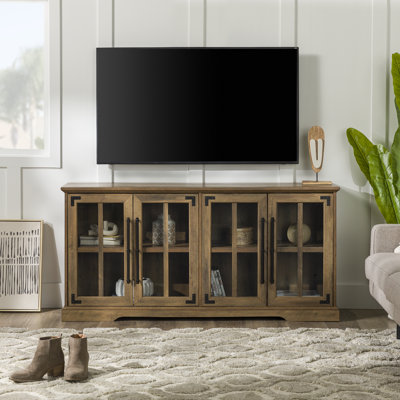 Meuble télé 58 po 4 portes pour téléviseur de 65 po ou moins Dougan