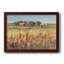 Country View I, toile encadrée de qualité supérieure - prête à être accrochée-65937265