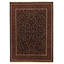 Hand Knotted Wool Oriental Area Rug in Navy And Wine