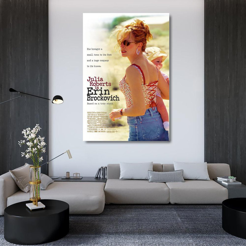 Erin Brockovich, 48" H x 32" W