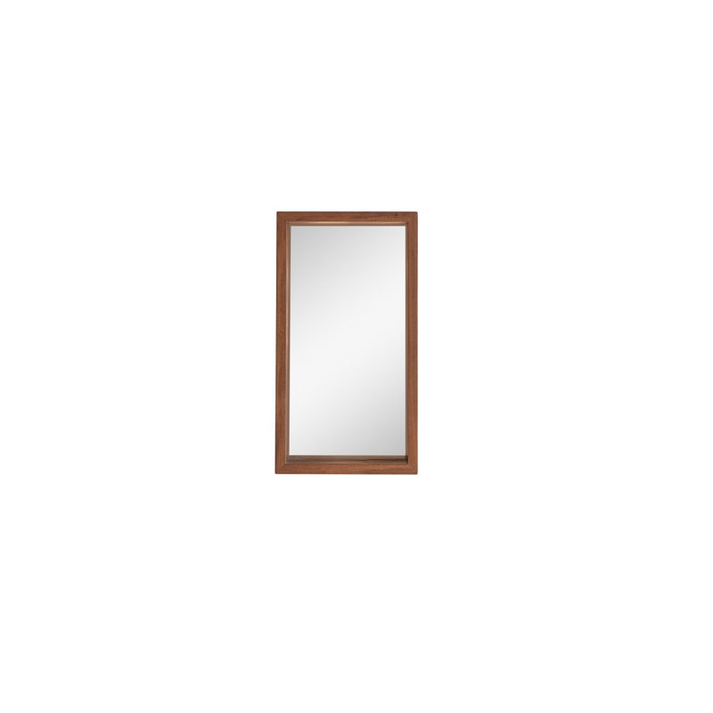 Stelle Rectangle Solid Wood Mirror