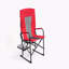 Chaise de camping d'extérieur, chaise de réalisateur pliante portative surdimensionnée robuste avec table d'appoint et poche-630398391-630398378