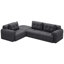 Canapé modulaire moderne avec rembourrage en mousse et confort-126061584