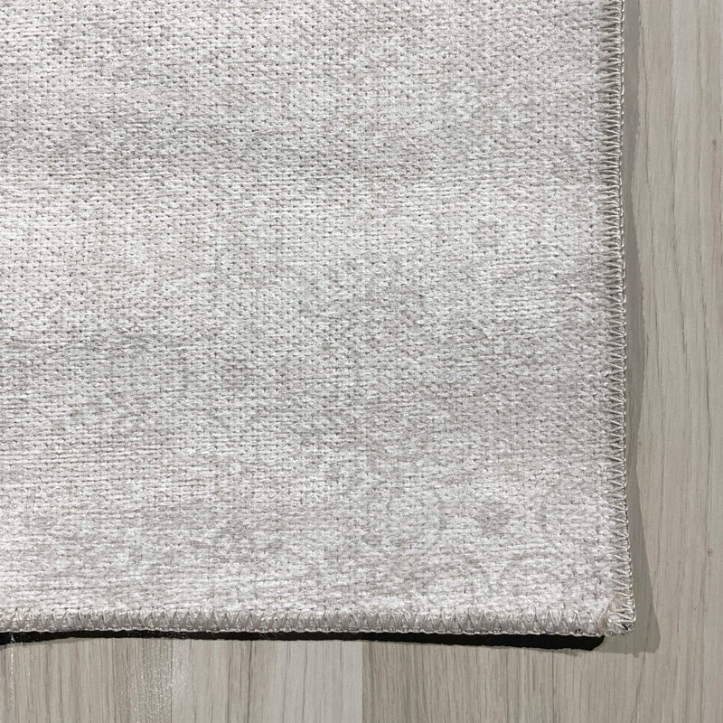 Tapis rectangulaire Zelphia, Tapis de couloir 4 pi x 14 pi 10 po