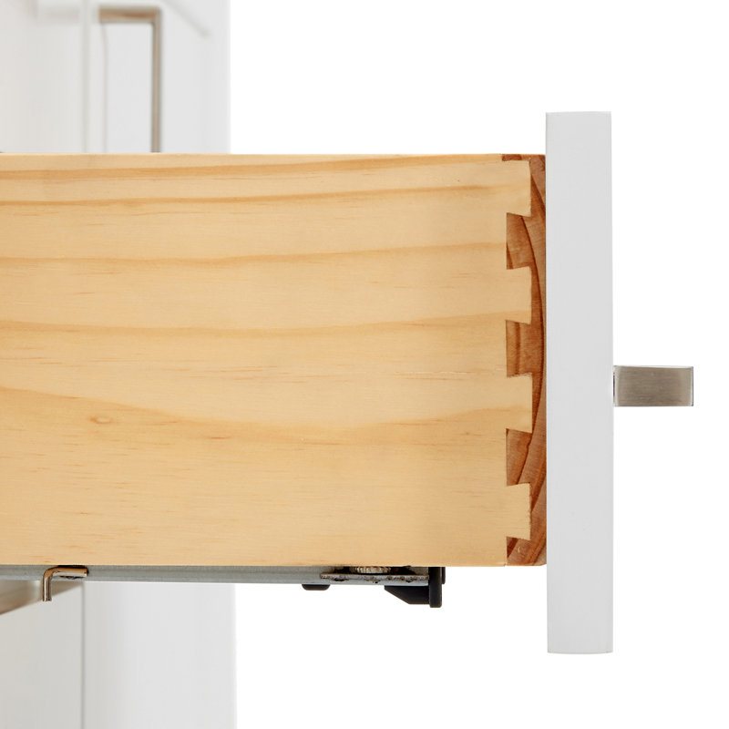 Bayhill Single Vanity, White, 54"