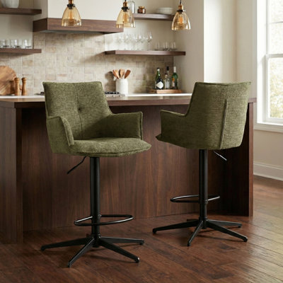 Fabric Bar Stool