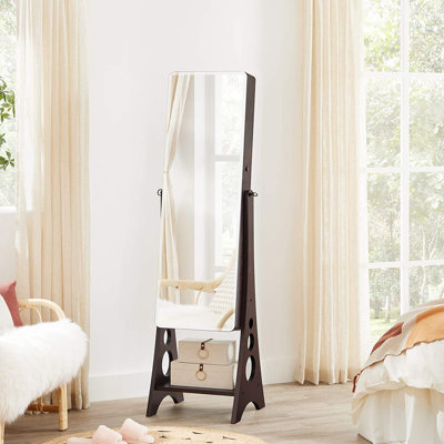 15.7'' Wide Freestanding Jewelry Armoire