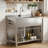 39'' Stainless Steel Utility Sink, Free Standing Laundry Tub For Laundry room, Workshop, Garage, Greenhouse, Pet Care