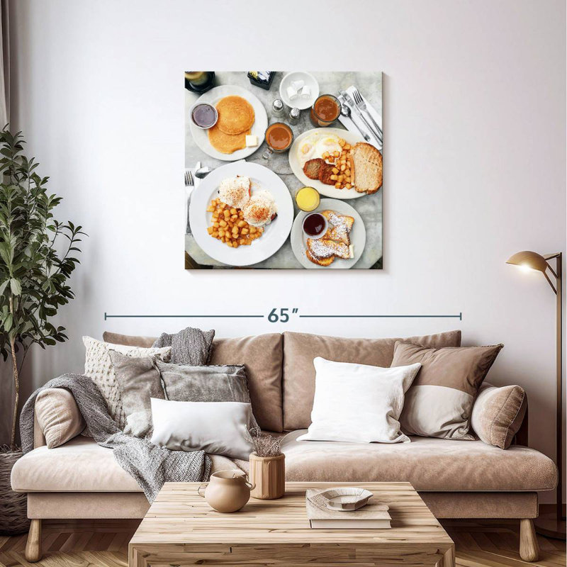 Yarlin Brunch Feast, H 36 po x l 36 po