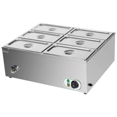 Stainless steel electric commercial buffet food warmers buffet