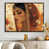Black Floater Framed