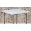 Table carrée pliante en plastique de 2,81 pieds Parker