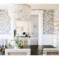 Shadow Vine Wallpaper, Charcoal